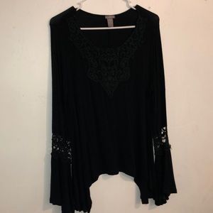 Black long sleeve shirt